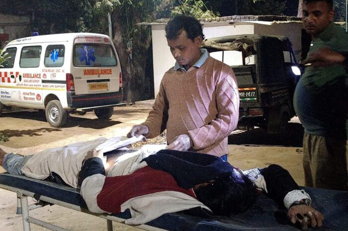 तिलौथू में सड़क हादसा: युवक की मौत, परिजनों का रो-रो कर बुरा हाल